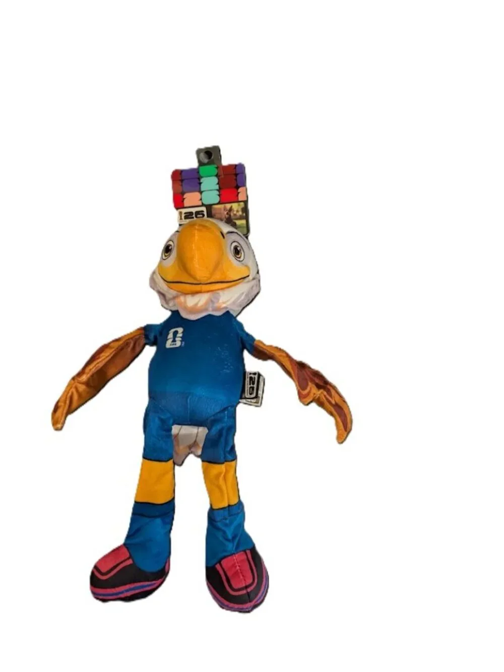 FIFA World Cup 2026 Clutch Eagle Mascot Plush Squeaky Dog Toy 15